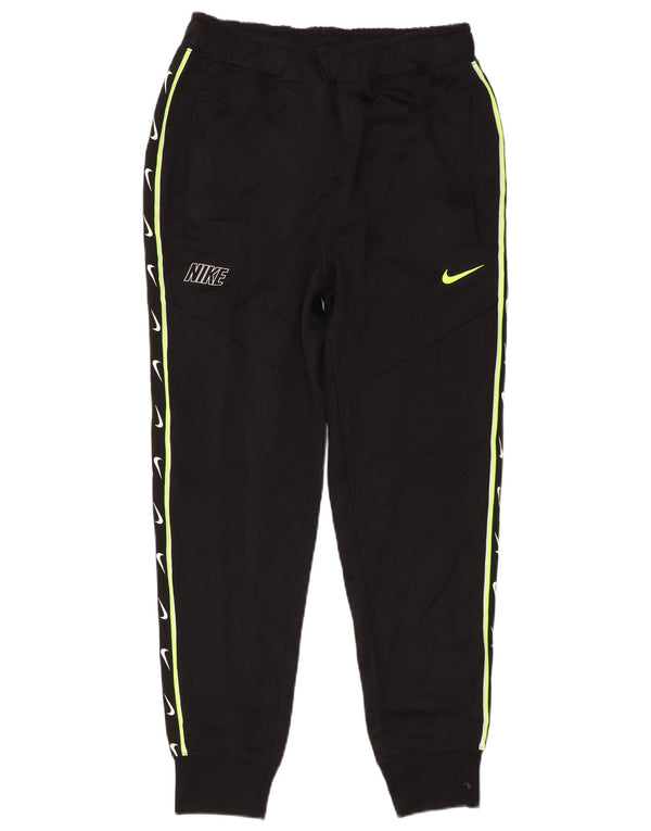 Nike Herren-Trainingshose mit Grafik, Jogginghose, Größe S, Schwarz, Polyester