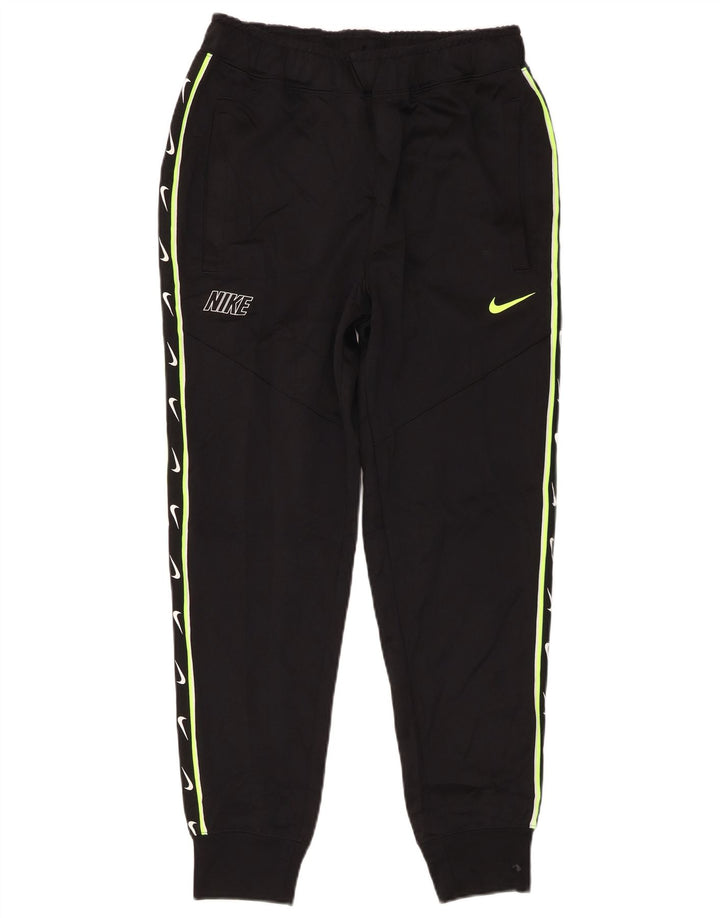 Nike Herren-Trainingshose mit Grafik, Jogginghose, Größe S, Schwarz, Polyester