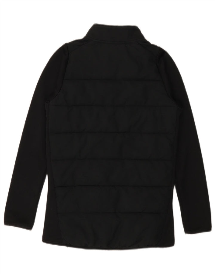 UMBRO Mädchen Ireland Wattierte Jacke, 8–9 Jahre, Größe S, Schwarz, Polyester