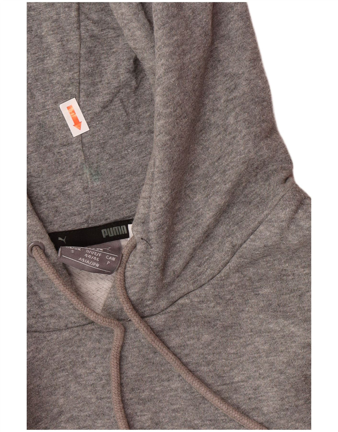 PUMA Herren Graphic Hoodie Pullover Kleine graue Baumwolle