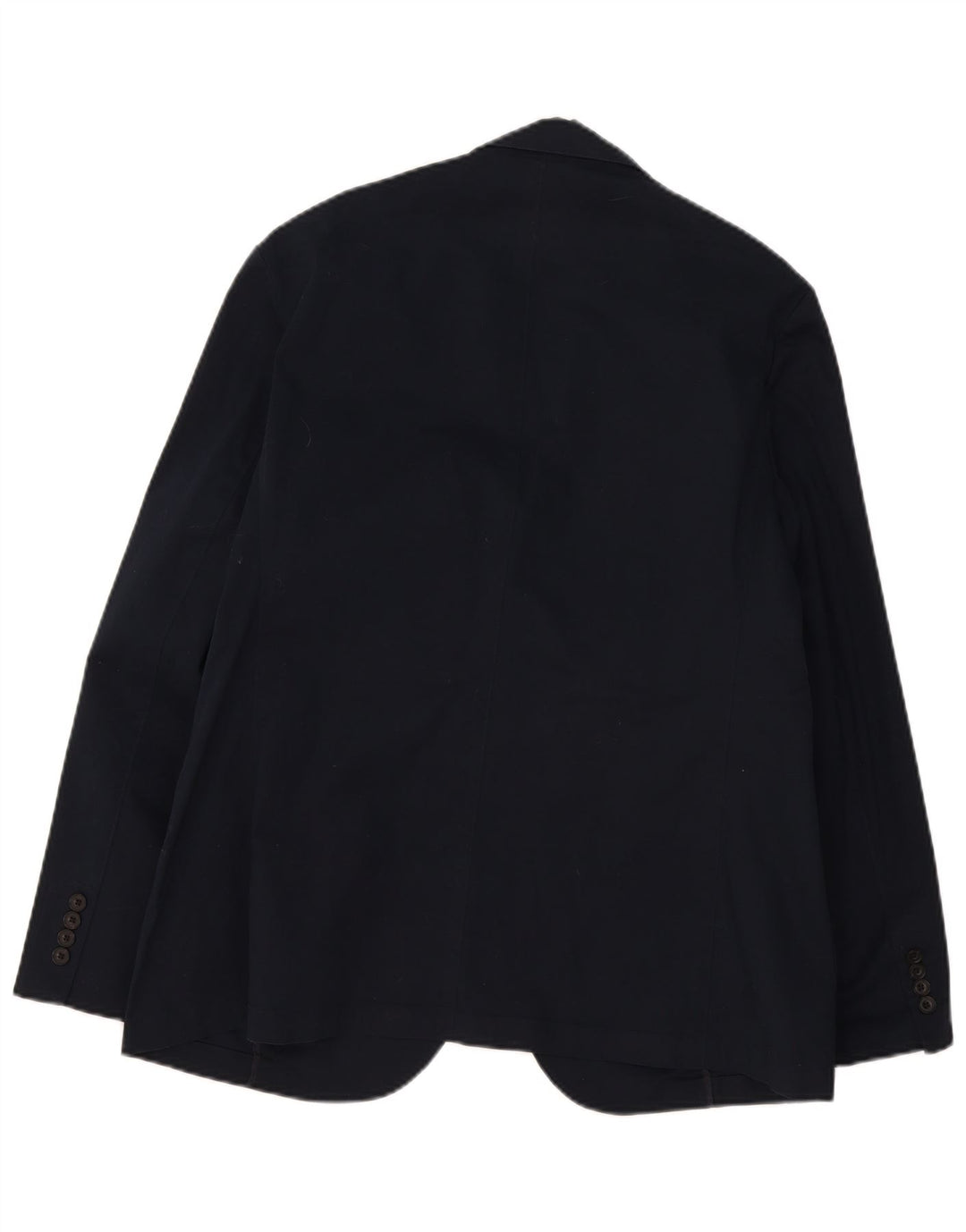 Marks & Spencer Herren-Blazer mit 2 Knöpfen, UK 44, XL, Marineblau, Baumwolle