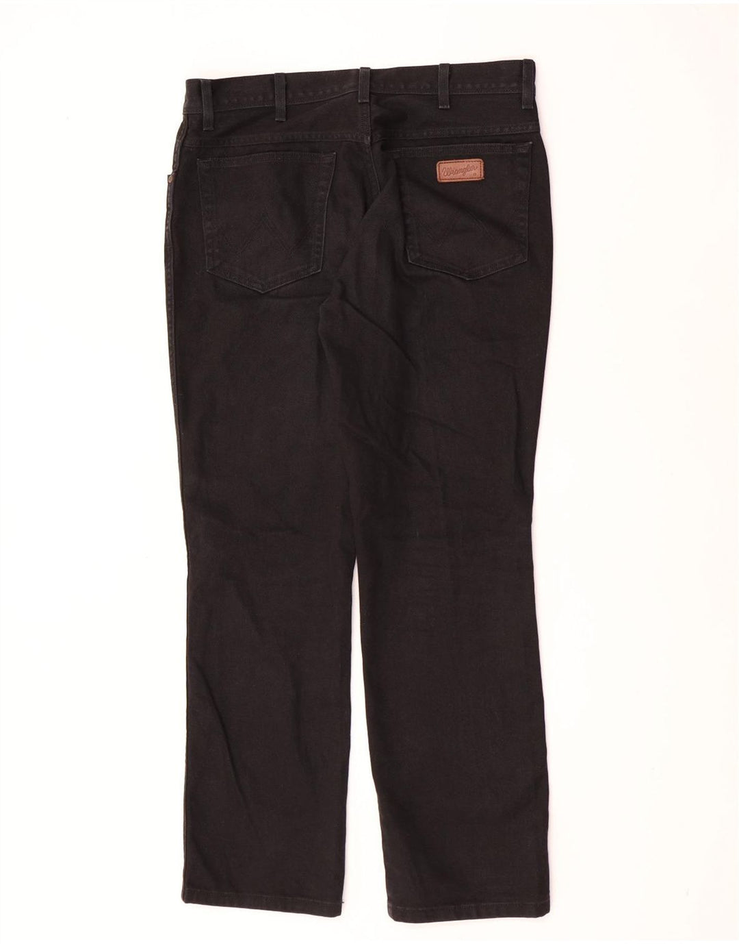 Wrangler Herren-Jeans mit normaler Passform, gerade Passform, W36, L32, schwarze Baumwolle