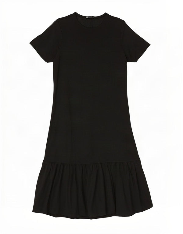 Zara Damen Maxikleid UK 10 Small Schwarz
