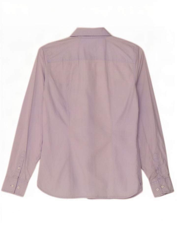 Tommy Hilfiger Damenhemd US 8 mittelblaue Baumwolle