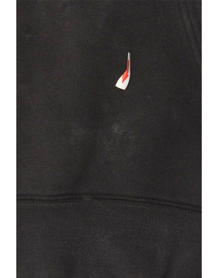 Nike Herren-Kapuzenpullover mit Grafik, Größe S, Schwarz, Baumwolle