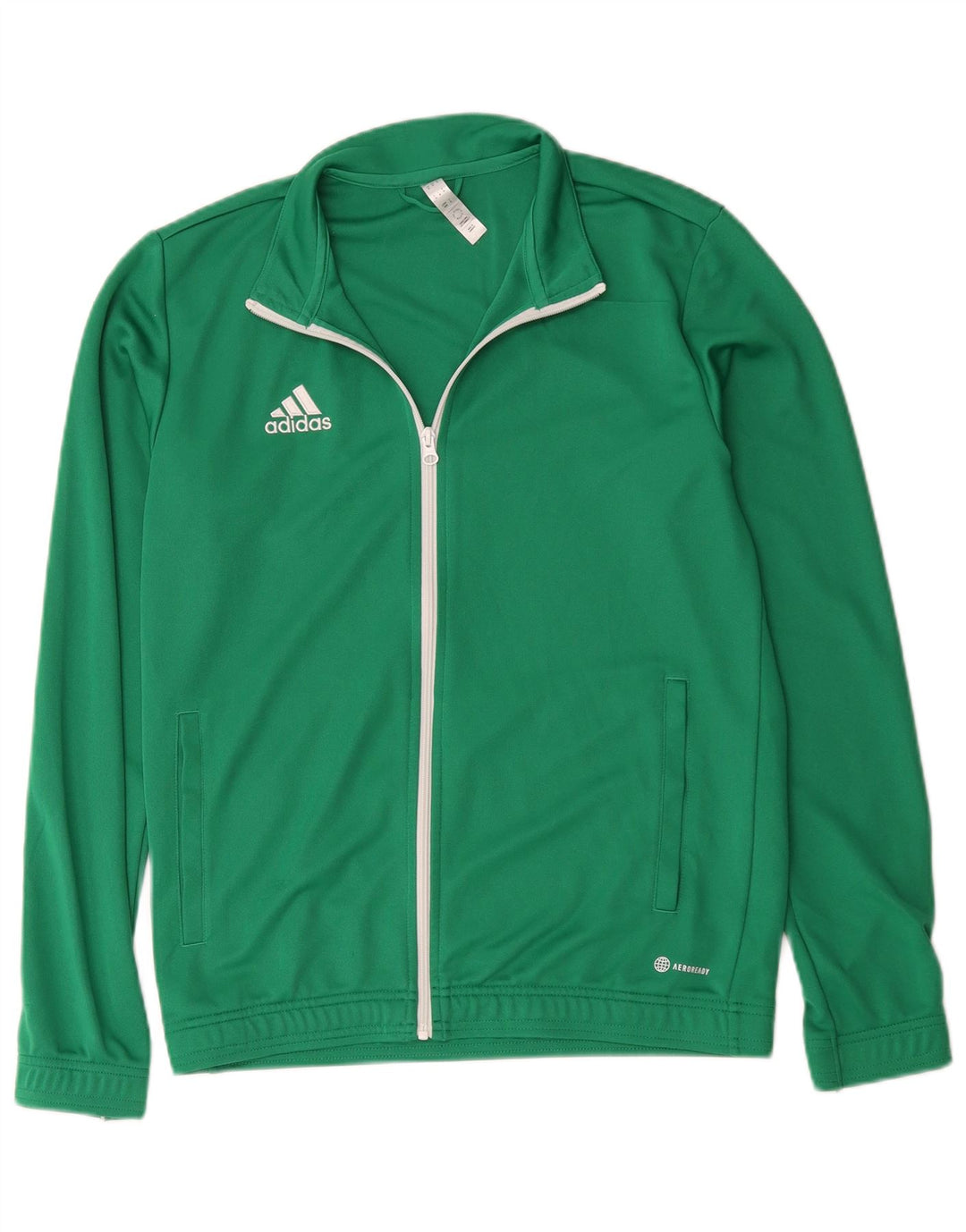 Adidas Herren Aeroready Trainingsanzug Top Jacke Mittelgrünes Polyester