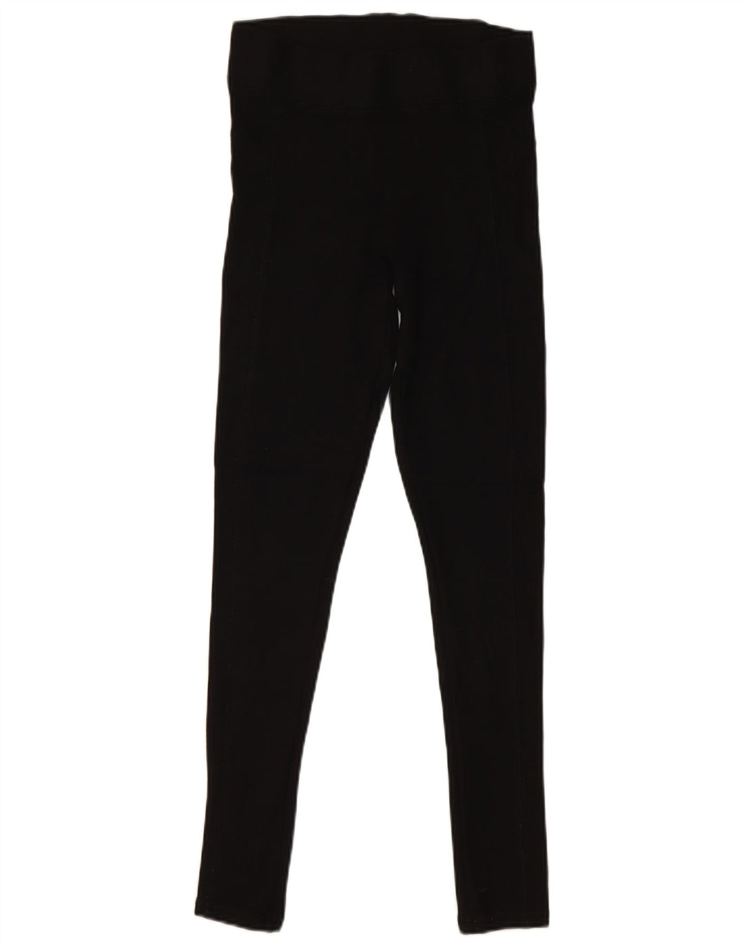 Topshop Damen Leggings UK 8 Small Schwarze Viskose