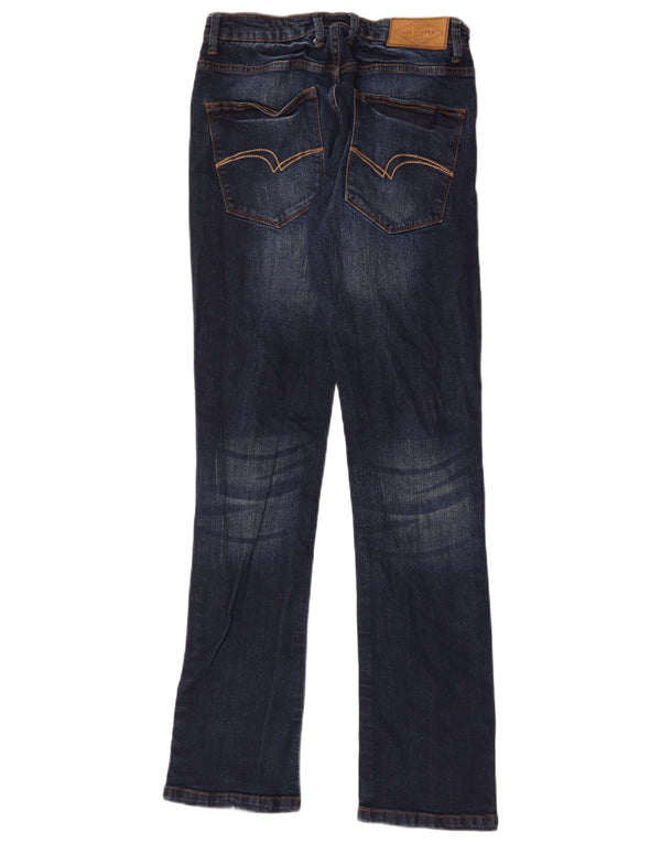 Lee Damen Cooper Slim Bootcut Jeans W30 L33 Marineblaue Baumwolle