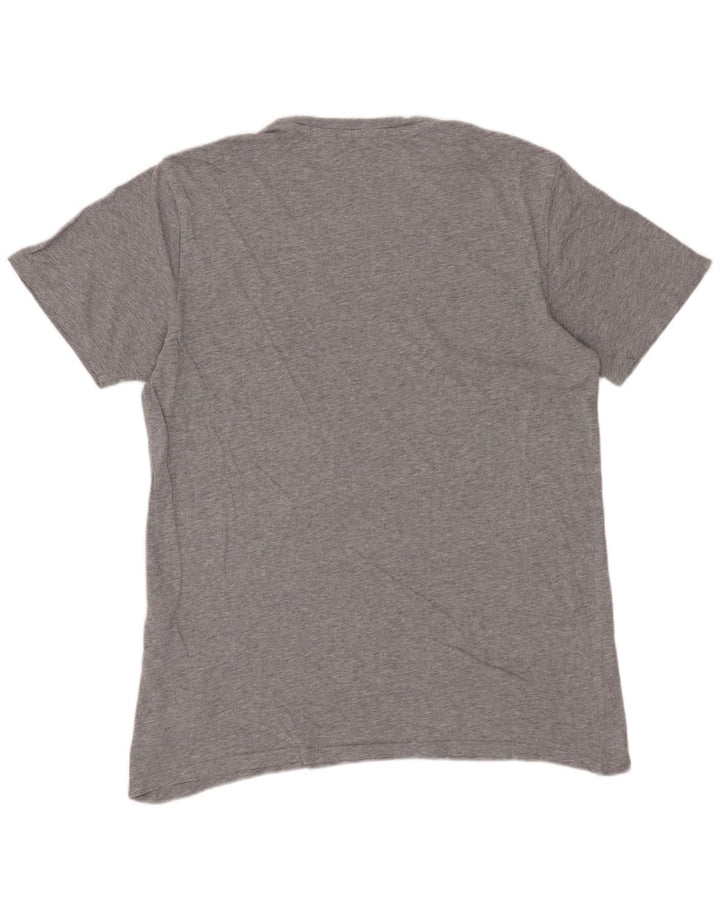 LEVI'S Herren-T-Shirt mit Grafik, mittelgrau gesprenkelte Baumwolle