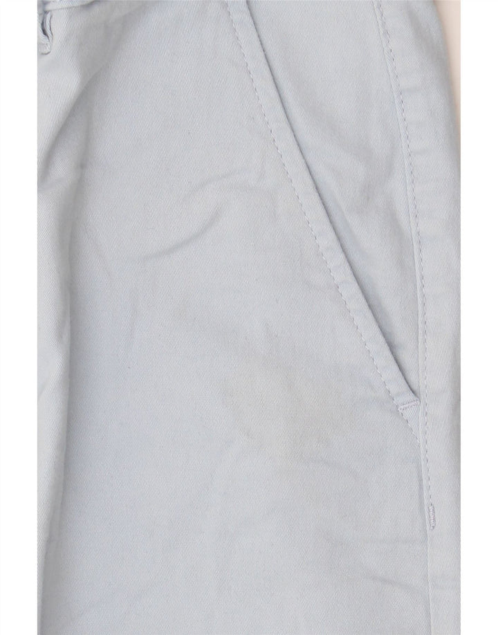 Lyle & Scott Herren Chinoshorts W34 Large Blau Baumwolle