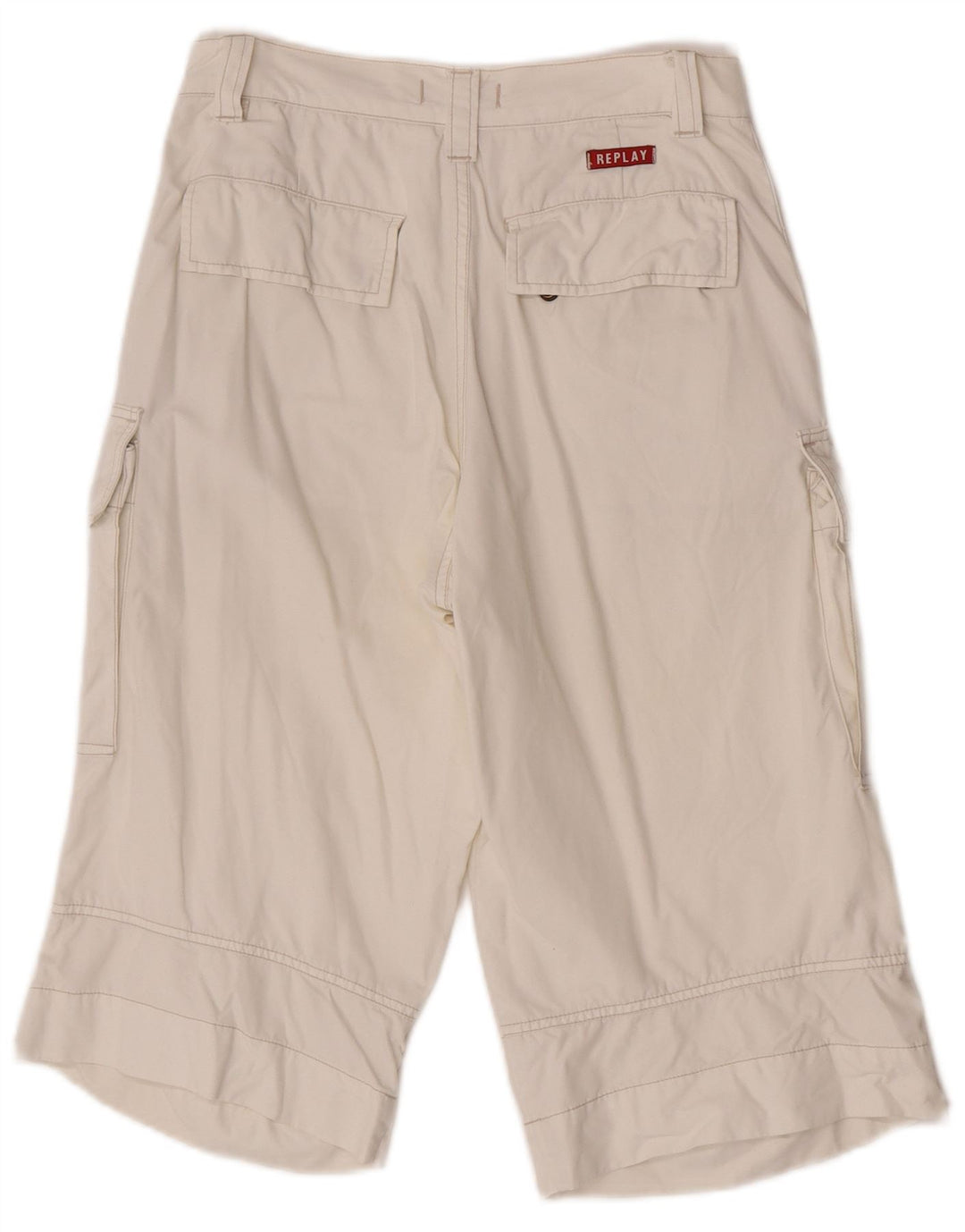 Replay Herren Cargoshorts W28 Small Weiß
