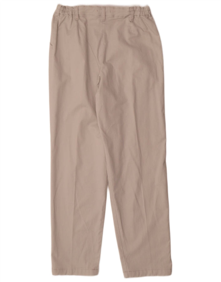 Lee Damen Tapered Freizeithose US 12 Large W32 L32 Beige Baumwolle