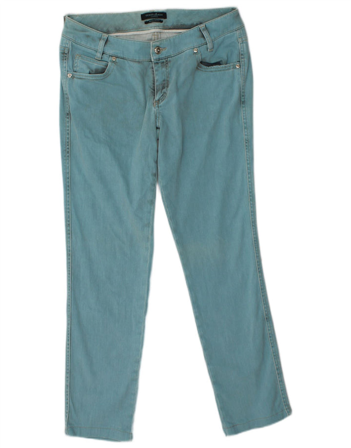 GUESS BY MARCIANO Damen-Jeans mit normaler Passform, schmale Passform, W31, L27, blaue Baumwolle