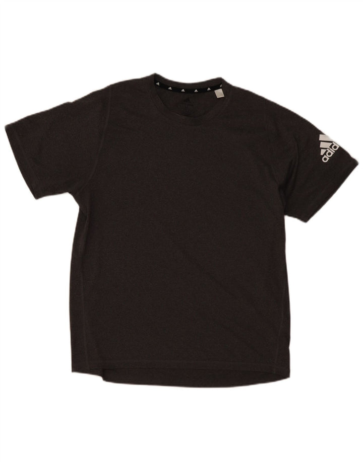 ADIDAS Herren Aeroready Graphic T-Shirt Top Mittelgraues Polyester