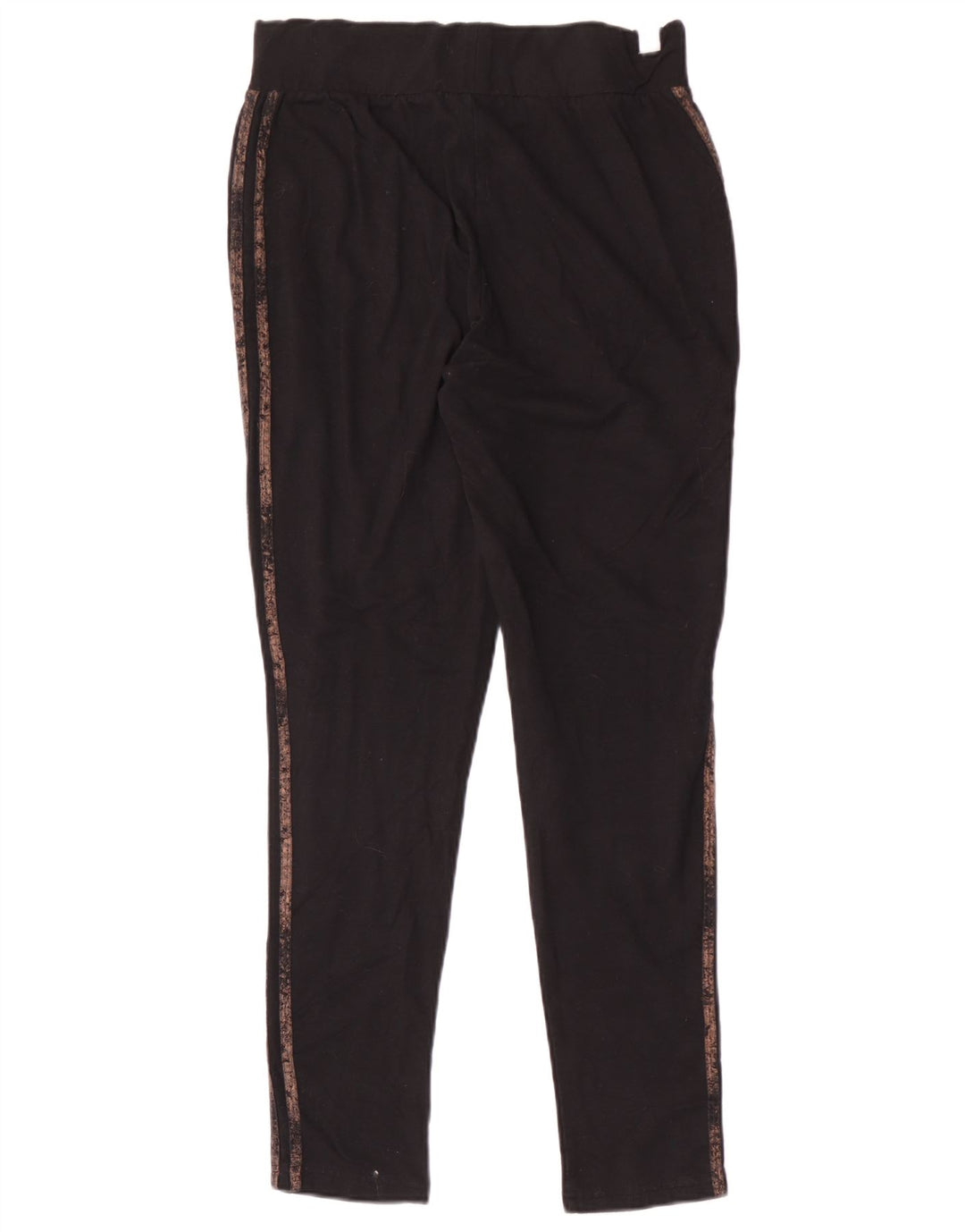 Adidas Damen Leggings UK 10 Small Schwarz Polyester