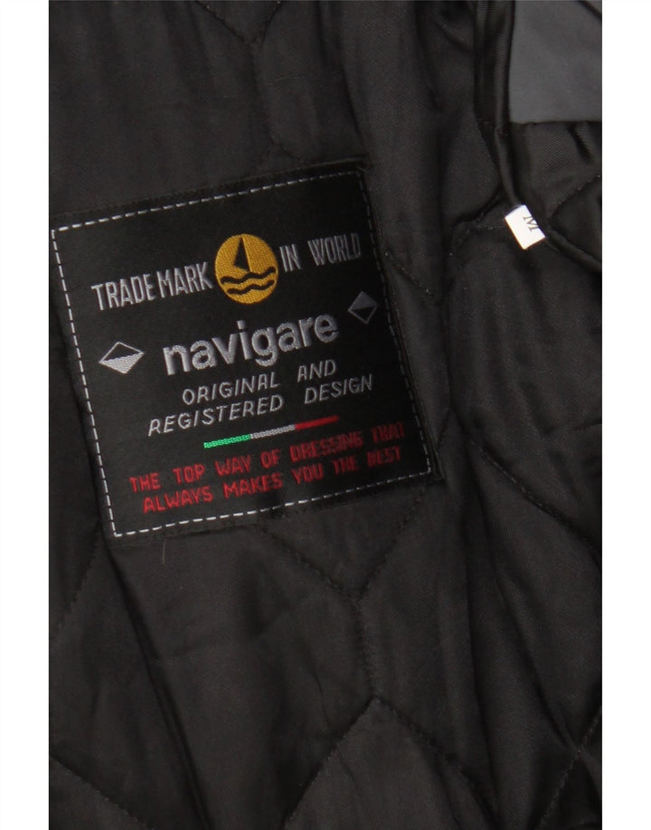 Navigare Herren Windjacke UK 38 Mittelgrau