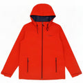 Berghaus Damen-Regenjacke mit Kapuze, UK 12, mittelrot, Polyamid
