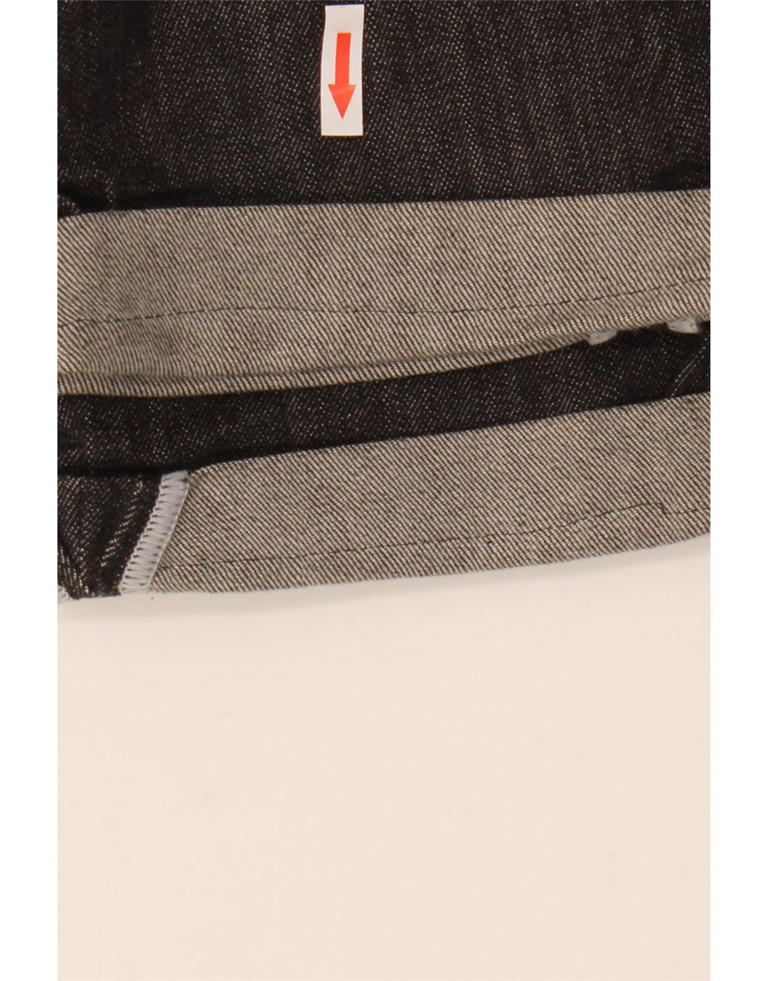 Gas Damen Straight Jeans W31 L26 Schwarze Baumwolle