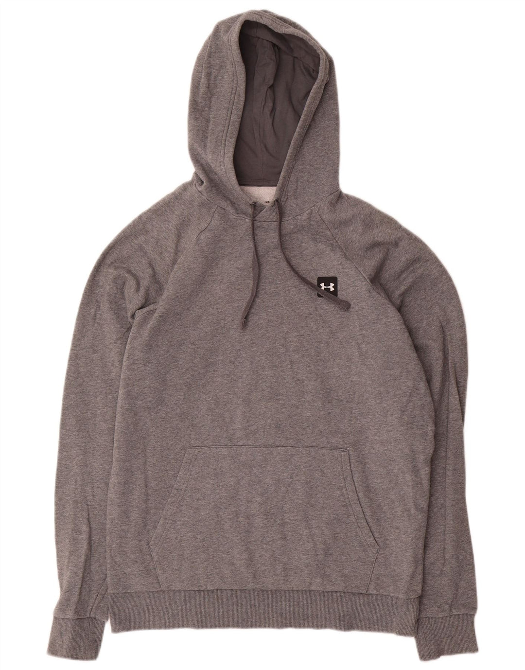 Under Armour Herren Cold Gear Kapuzenpullover mittelgraue Baumwolle