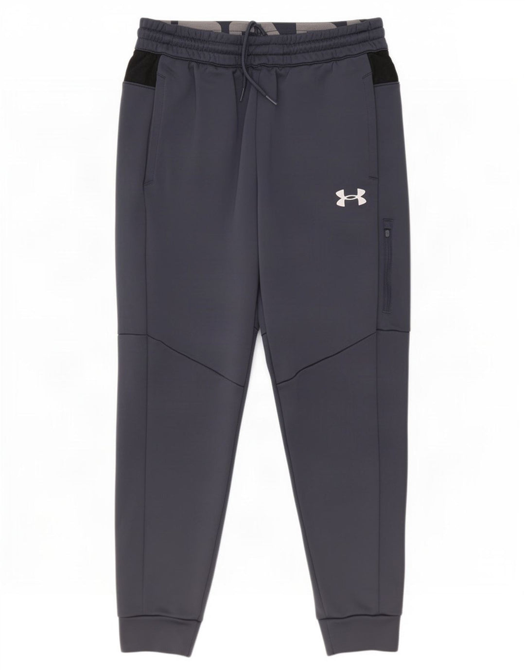 Under Armour Herren-Trainingshose, Jogginghose, Mittelgrau, Farbblock