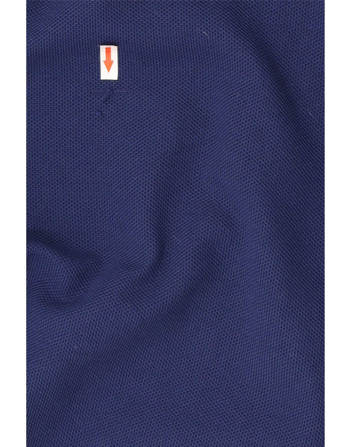 Asics Herren-Trainingsanzug mit grafischer Kapuze und Oberteil, Größe L, Blau, Farbblock