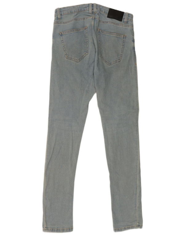 Zara Herren Skinny Jeans EU 38 Small W30 L31 Blaue Baumwolle
