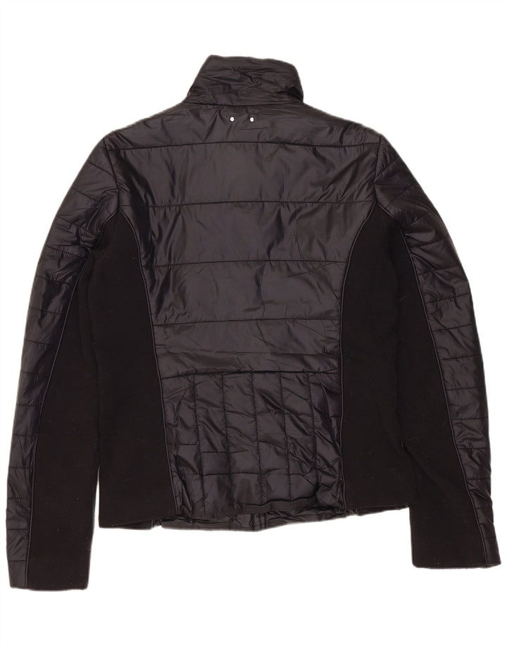 Calvin Klein Jeans Damen Übergroße gepolsterte Jacke UK 10 Small Schwarz
