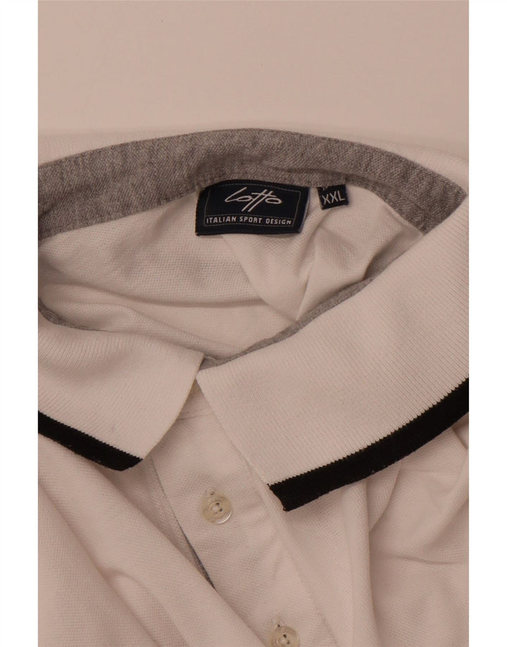 LOTTO Herren Poloshirt 2XL Weiß