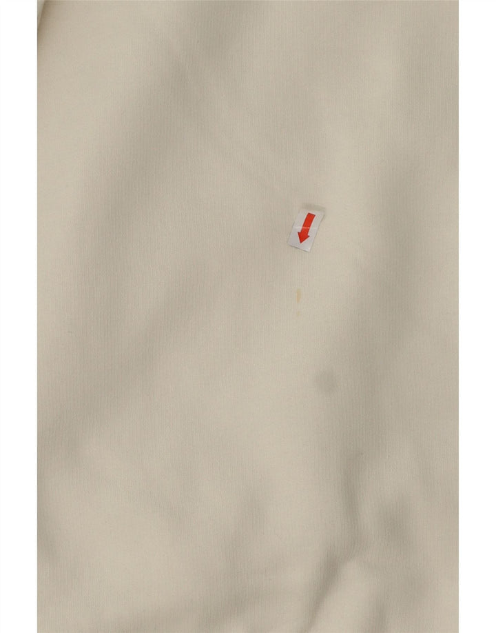 DICKIES Herren-Sweatshirt-Pullover, mittlere, cremefarbene Baumwolle