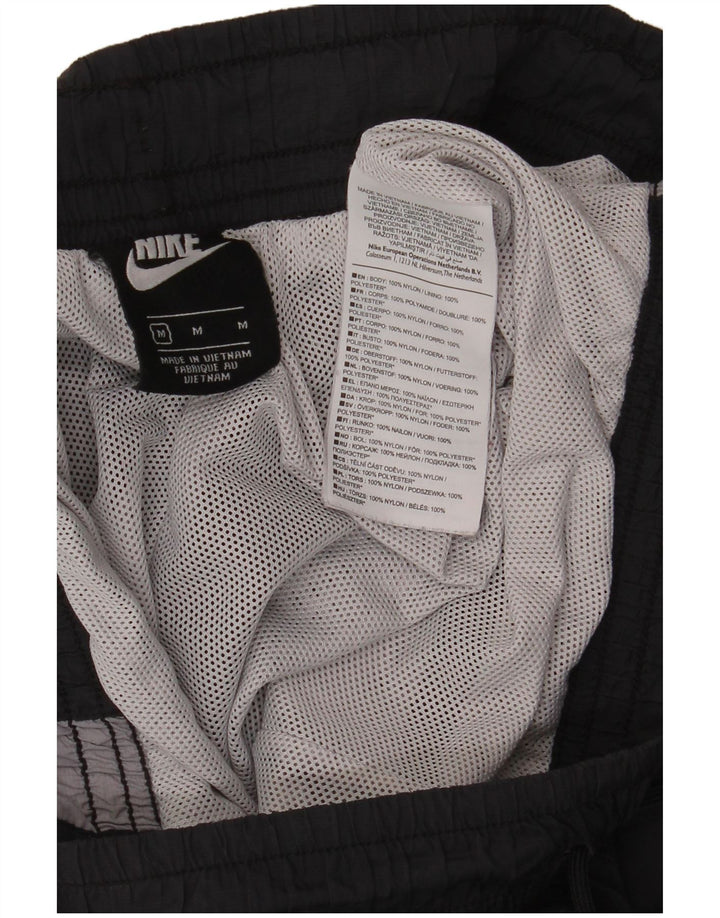 Nike Herren-Trainingshose, Jogginghose, Mittelgrau, Colourblock-Polyamid