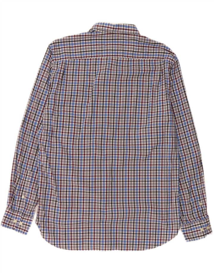 Massimo Dutti Herrenhemd, groß, blau kariert