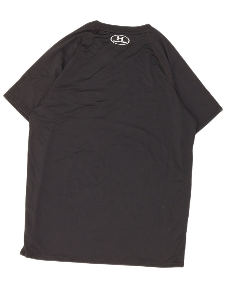 Under Armour Herren Heat Gear T-Shirt Top Small Schwarz Polyester