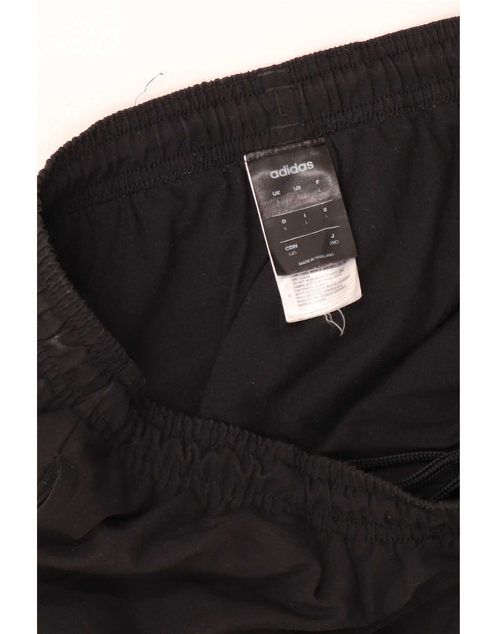 Adidas Herren-Trainingshose, Jogginghose, Größe L, Schwarz, Polyester
