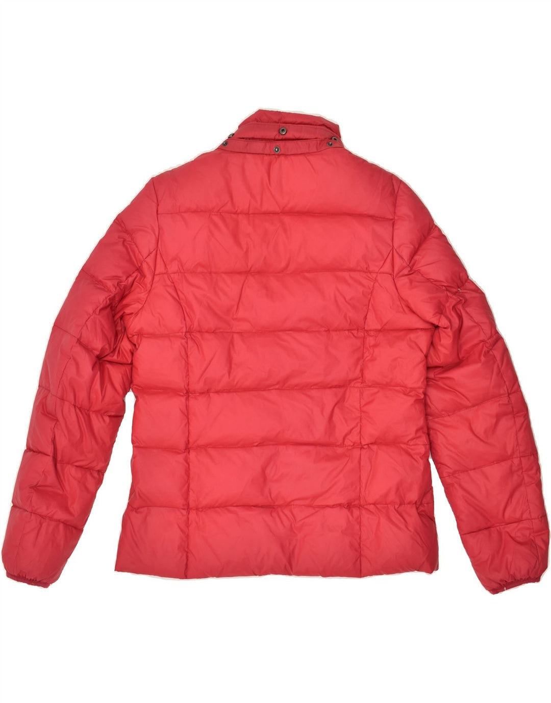 BEST COMPANY Womens Padded Jacket UK 14 Large Red Nylon | Vintage Best Company | Thrift | Second-Hand Best Company | Used Clothing | Messina Hembry 