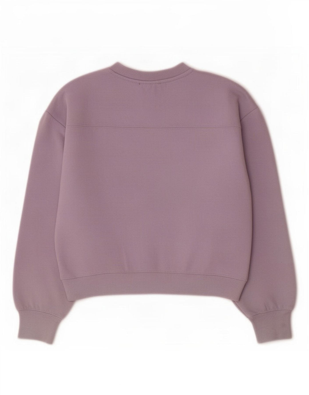 Zara Damen Sweatshirt Pullover UK 10 Small Lila Polyester