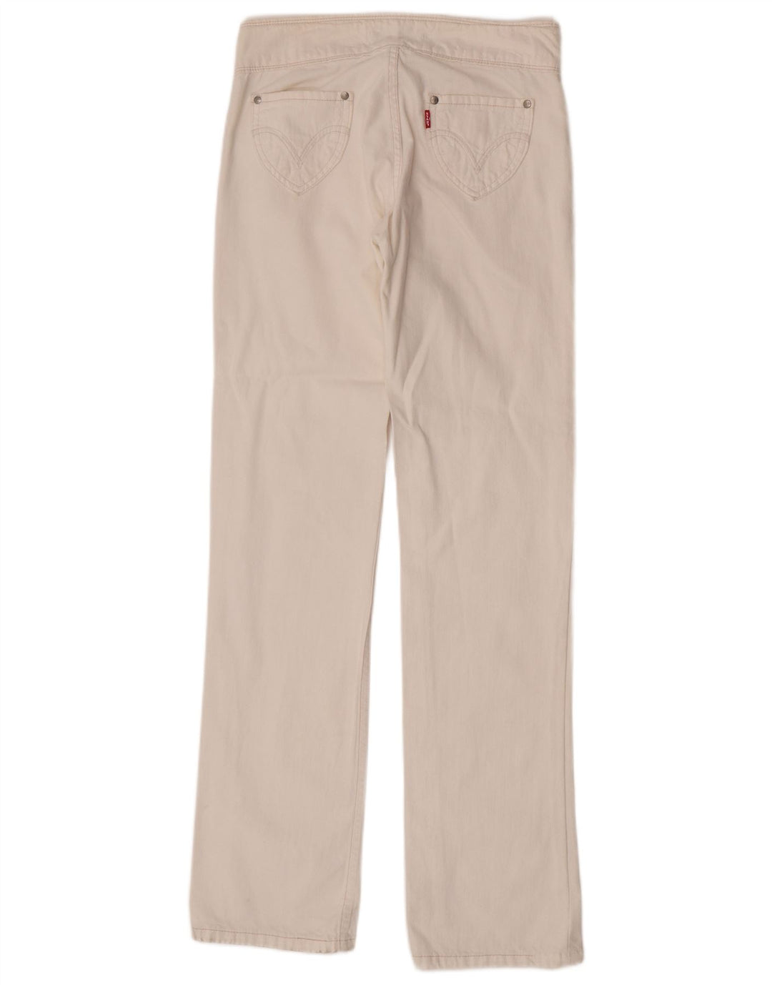Levi's Damen Billie May Straight Jeans W28 L33 Weiß