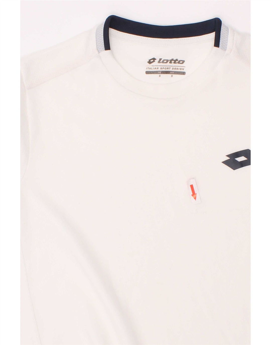 Lotto Damen T-Shirt Top UK 8 Small Weiß