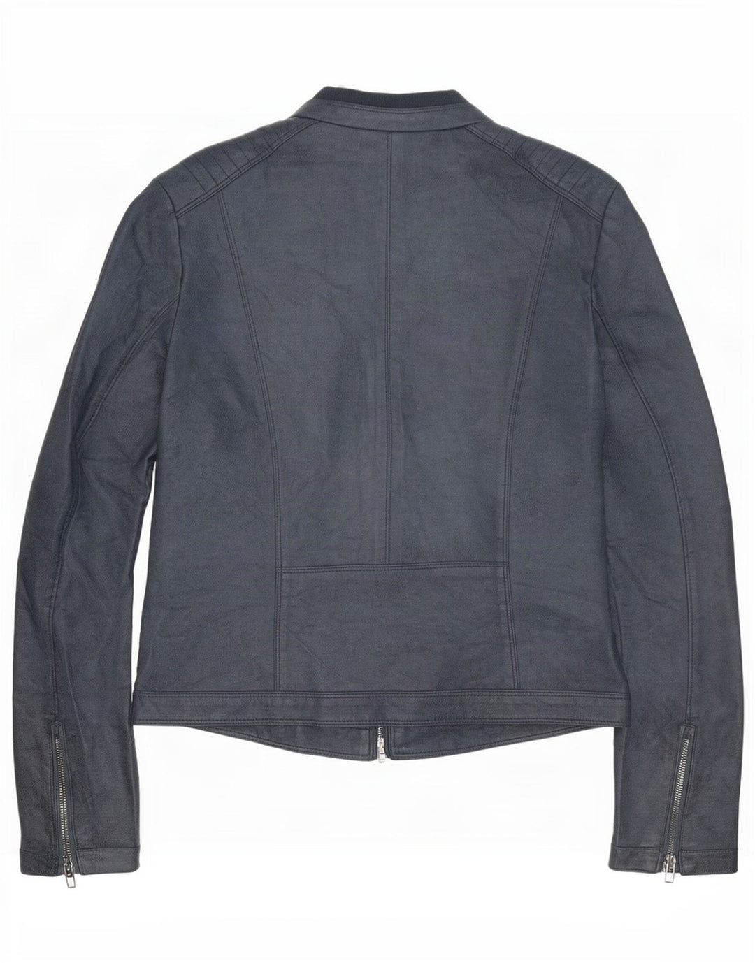 Alcott Damen Lederjacke UK 18 XL Blau