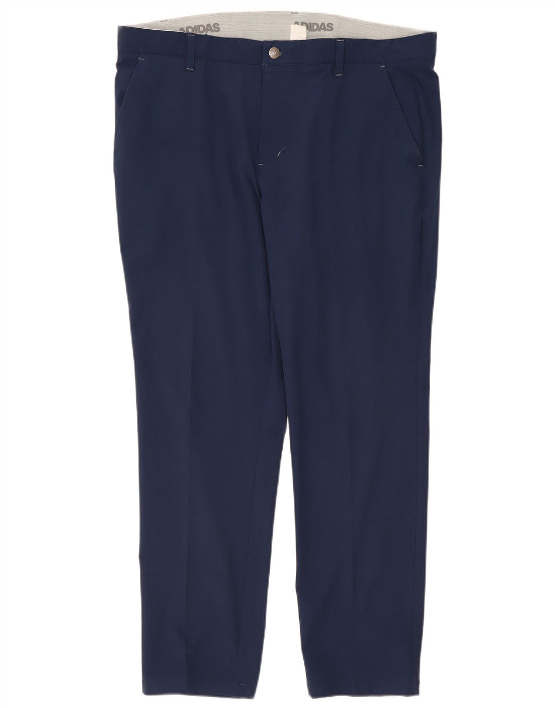 Adidas Herren Slim Chino Hose W38 L30 Marineblau Polyester