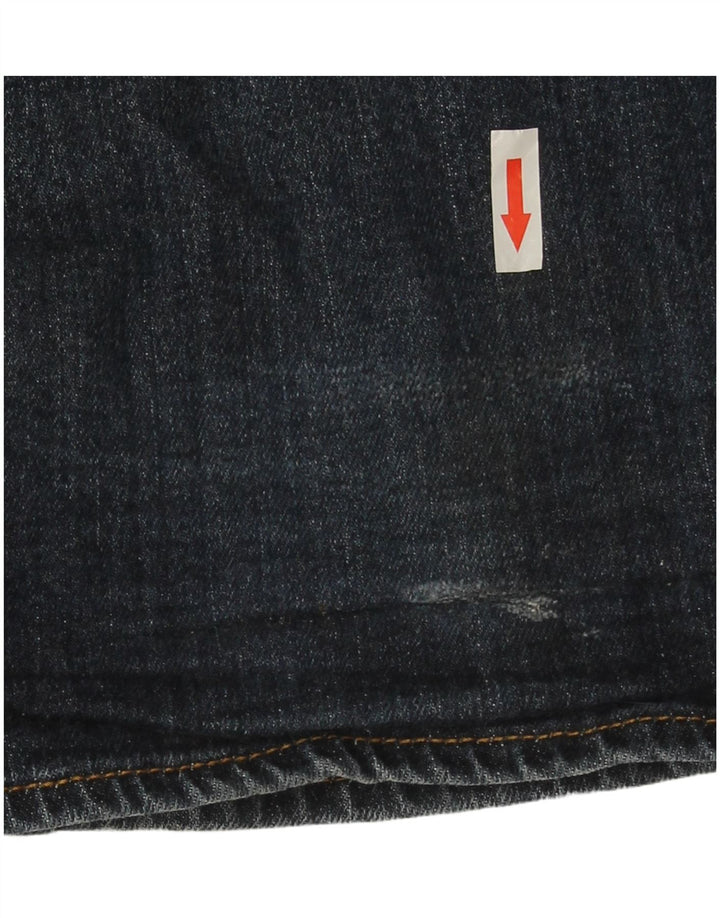 Hobbs Damen Bootcut Jeans UK 12 Medium W32 L32 Marineblau Baumwolle