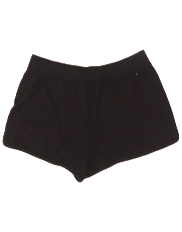 Nike Damen Sportshorts UK 14 Large Schwarz Polyester