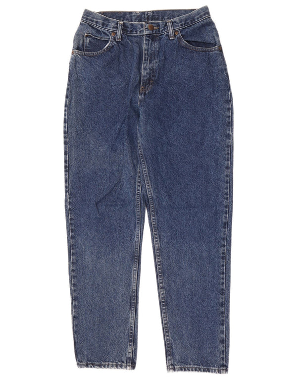 Lee Damen High Rise Tapered Jeans US 10 Medium W26 L29 Blaue Baumwolle