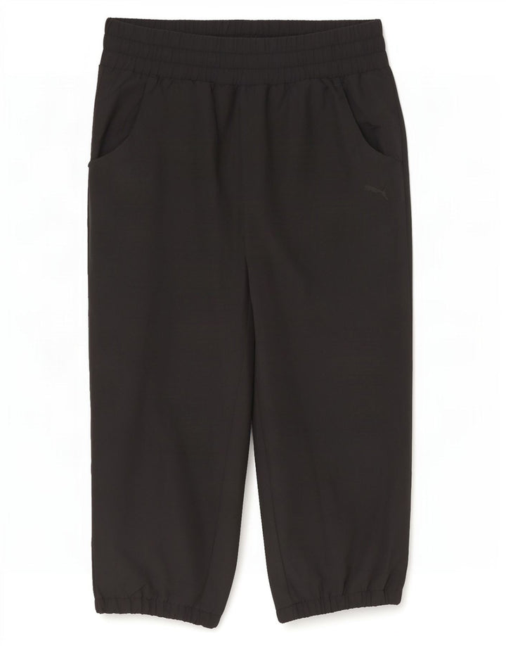 Puma Damen Capri-Trainingshose, Gr. 10, Größe S, Schwarz