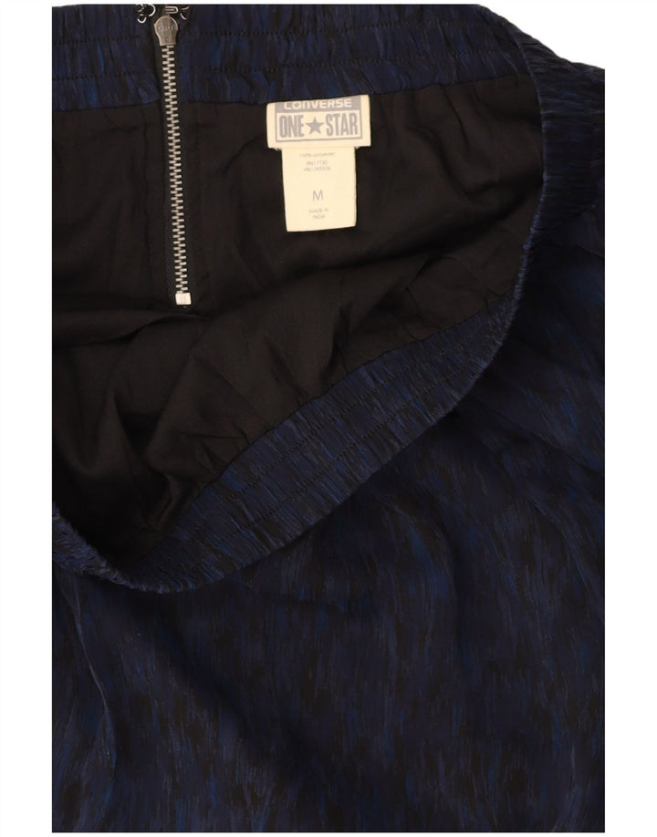 CONVERSE Damen Minirock Medium W30 Marineblaues Ikat-Polyester