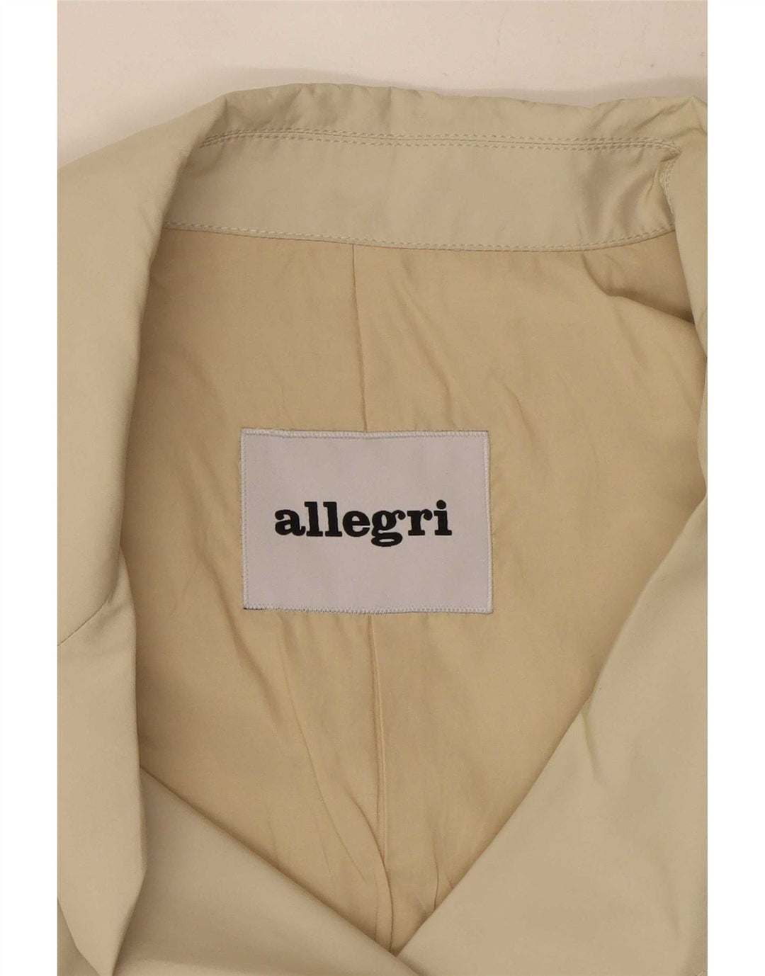 Allegri Damen Trenchcoat IT 44 Mittelbeige Polyester