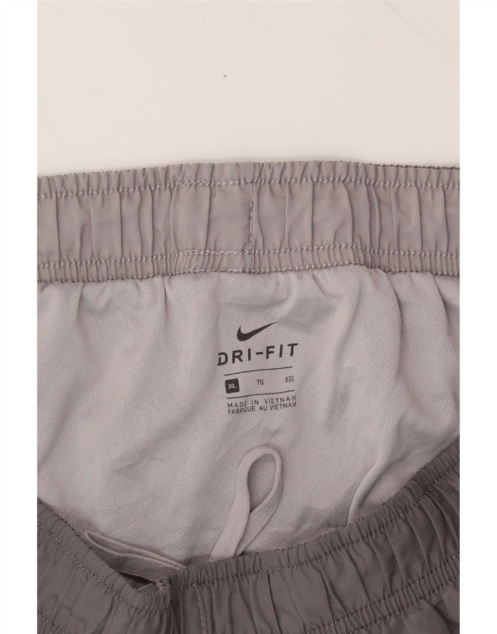 NIKE Womens Dri Fit Sport Shorts UK 18 XL  Grey Polyester Vintage Nike and Second-Hand Nike from Messina Hembry 
