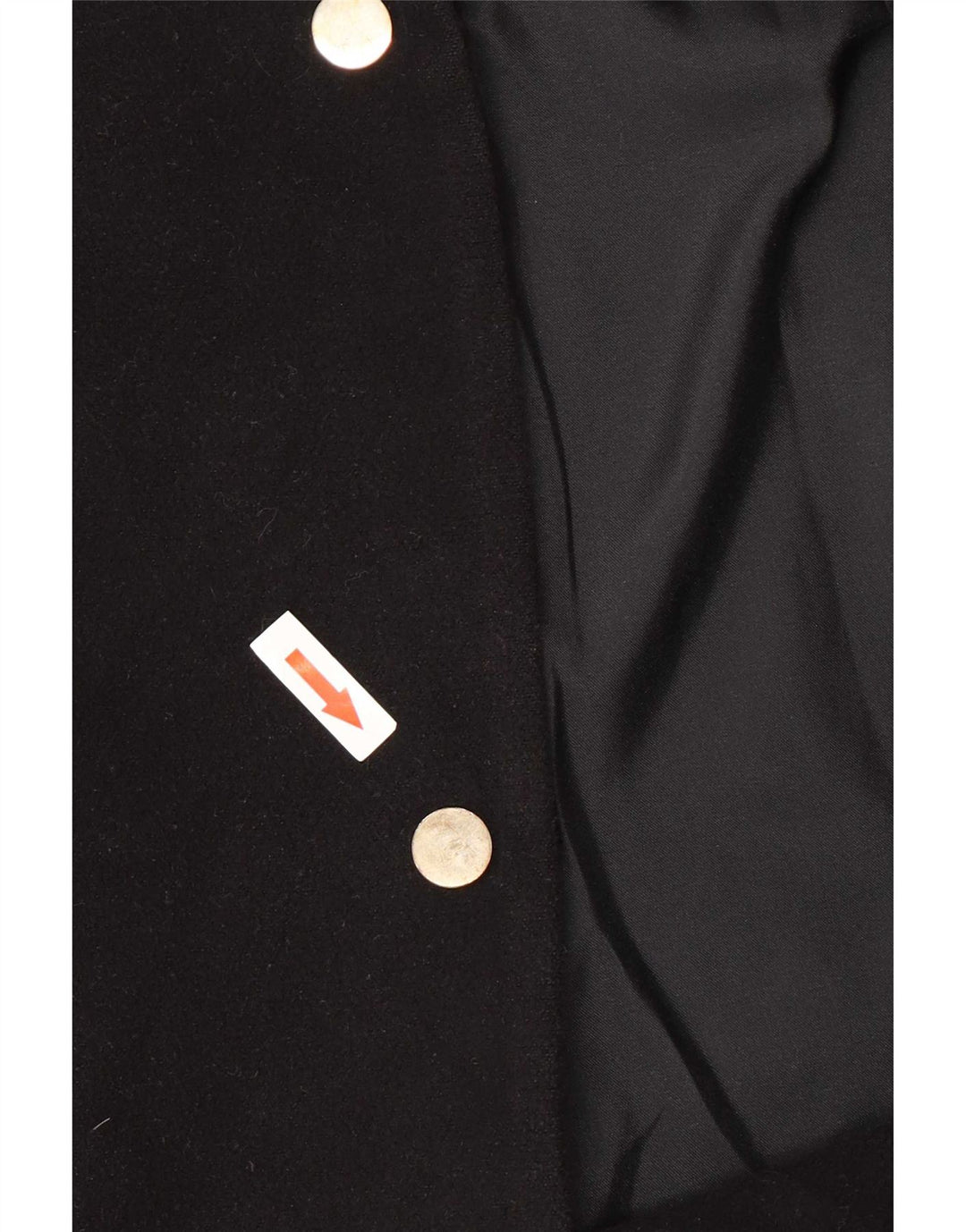 Topshop Damen Übergroßer Mantel UK 8 Small Schwarz Polyester
