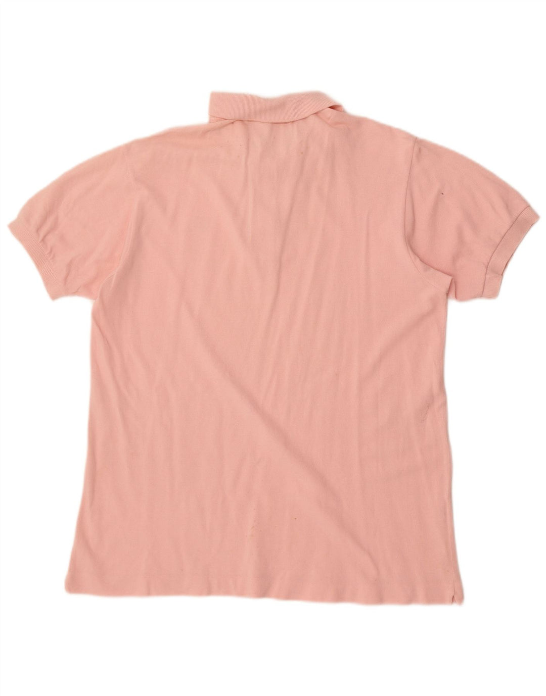 Lacoste Herren-Poloshirt, Größe 5, groß, rosa Baumwolle