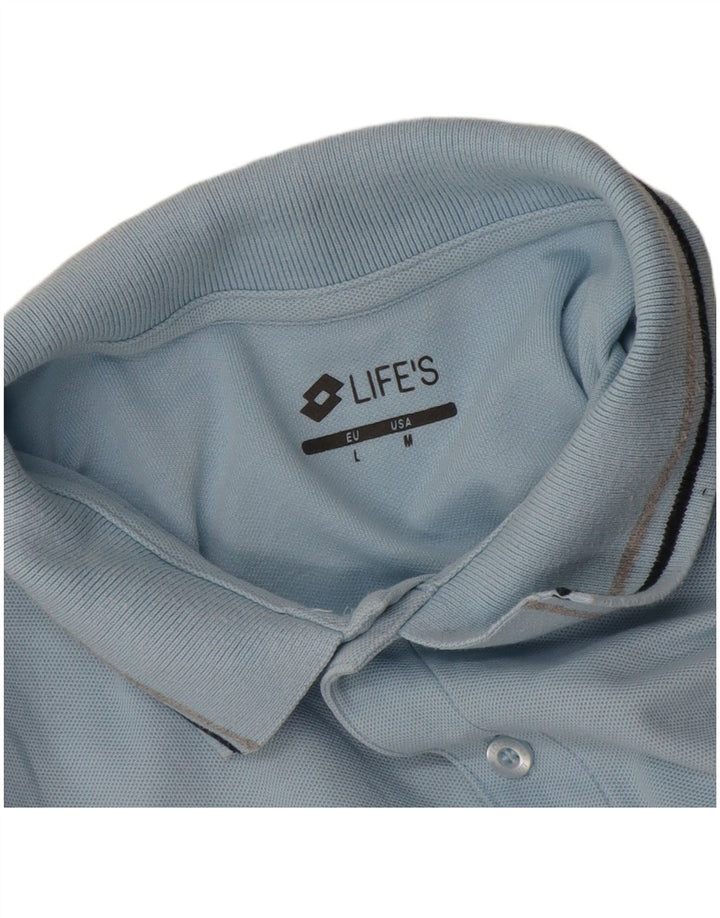 Lotto Herren Life's Poloshirt Mittelblau