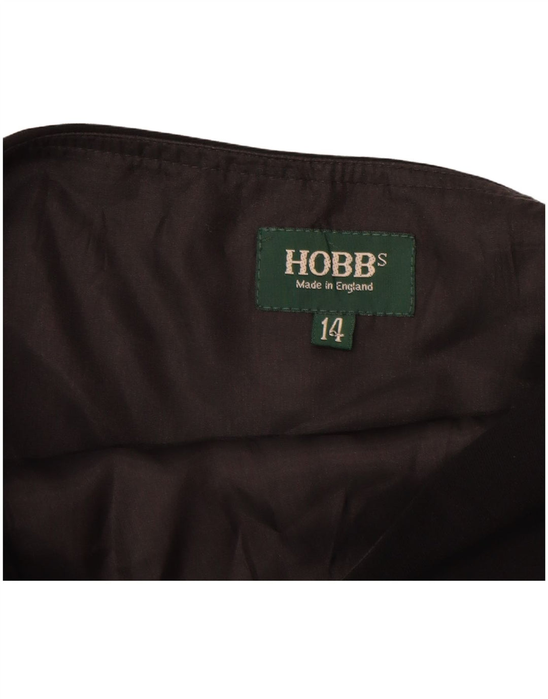 HOBBS Damen Trompetenrock UK 14 Large W32 Schwarz Polyester